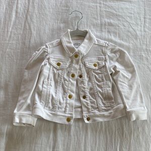 Janie and Jack White Jean Jacket • 18-24 months • Excellent Condition